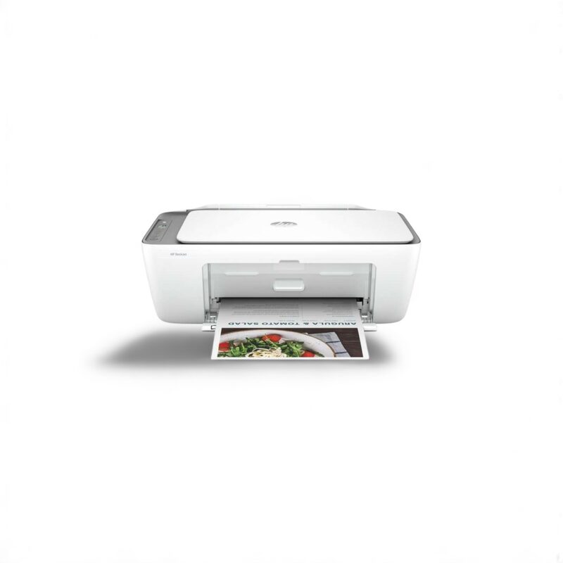 Vista frontal da impressora HP DeskJet 2820E