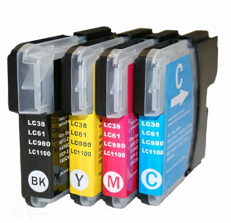 Tinteiros Compatíveis Brother LC1100 LC980 Onbyte