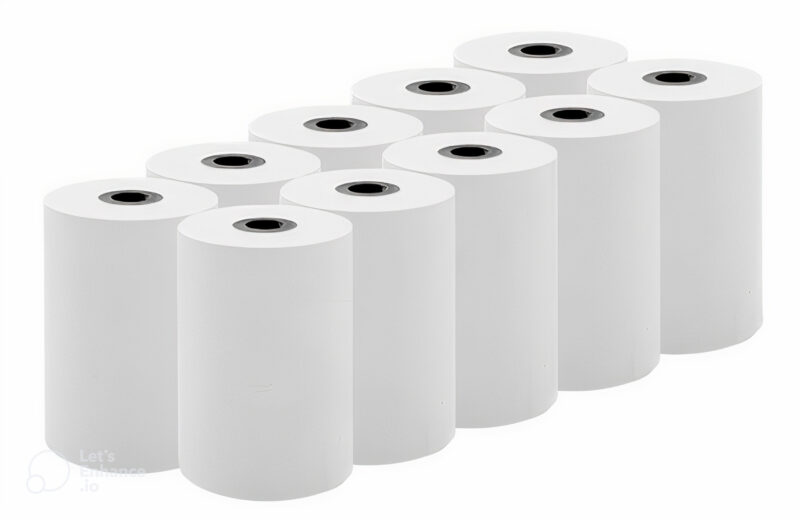 Papel Térmico – Rolo de Impressão para Talões, POS e Terminais